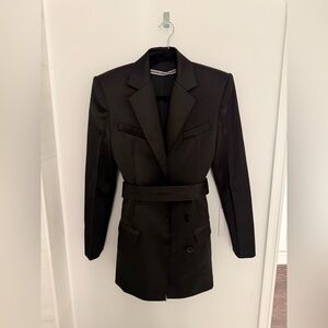 Alexander Wang Black Blazer Mini Dress 2